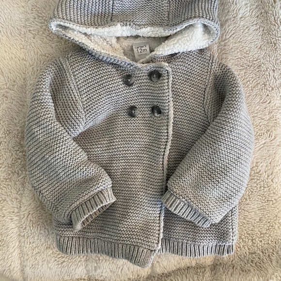Carter’s thick cardigan sweater toddler - Picture 2 of 6
